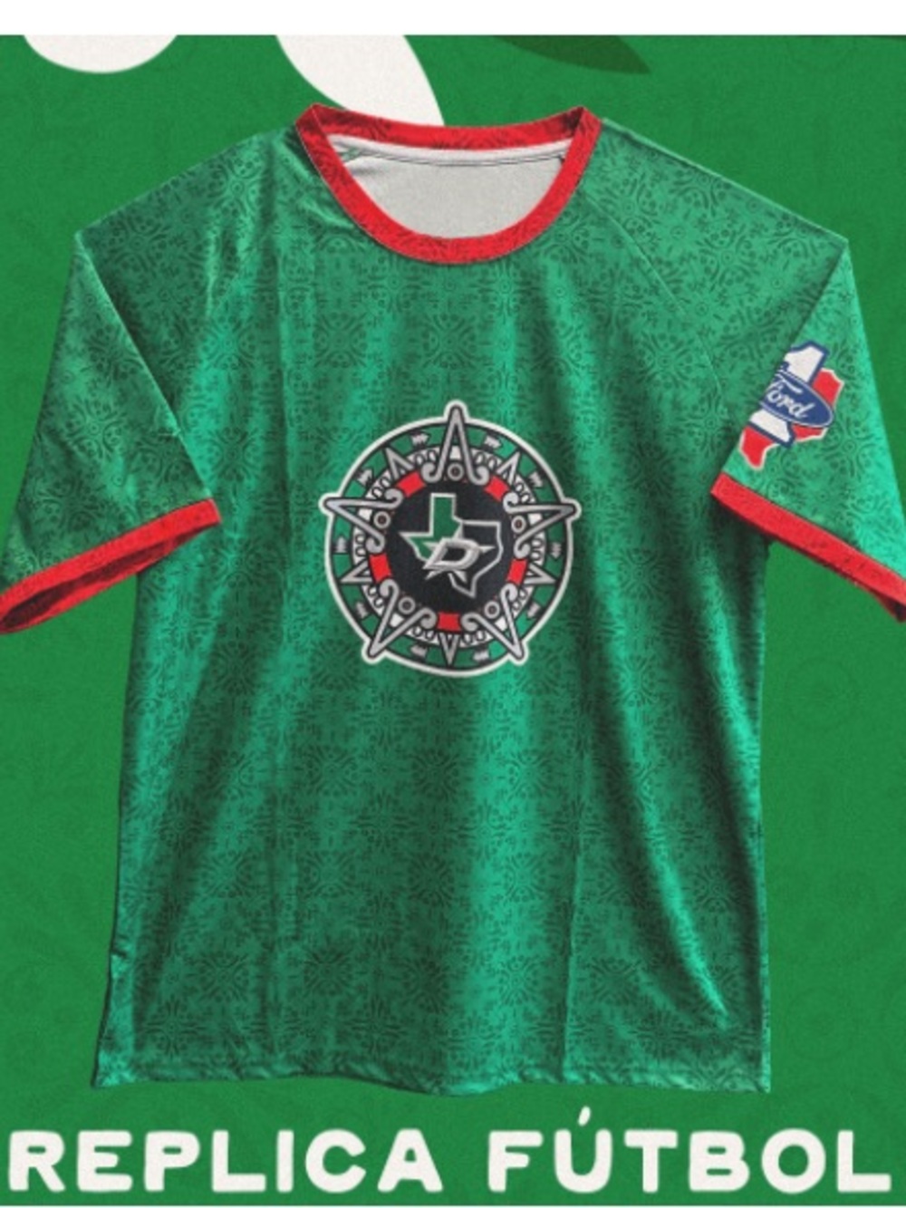 NWT Noche Mexicana Green Replica Jersey Dallas Stars 2026 size XL